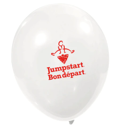 Picture of CTC Jumpstart White Latex Balloon - EN