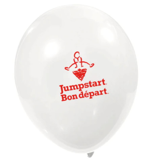 Picture of CTC Jumpstart White Latex Balloon - EN