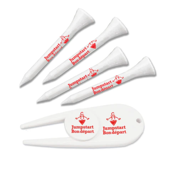 Picture of CTC Jumpstart White Golf Tee Pack - EN