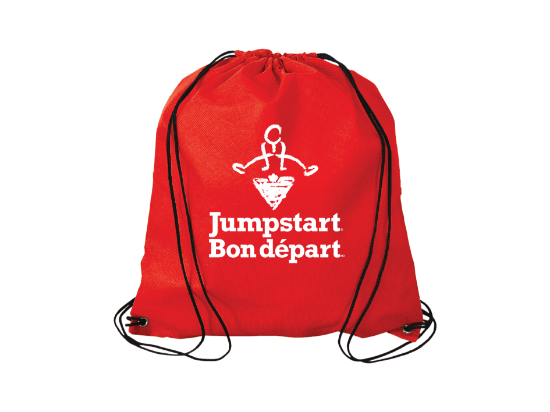 Picture of CTC Jumpstart  Red Drawstring Bag - EN