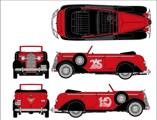 Picture of 1936 Dodge Convertible Red