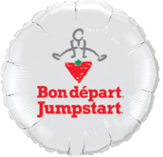 Picture of CTC Jumpstart 18in Foil, White w/Logo - FR