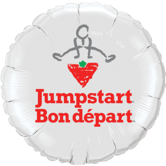 Picture of CTC Jumpstart 18in Foil, White w/Logo - EN