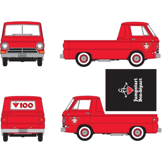 Picture of CT100 Red 1964 Fargo Pickup