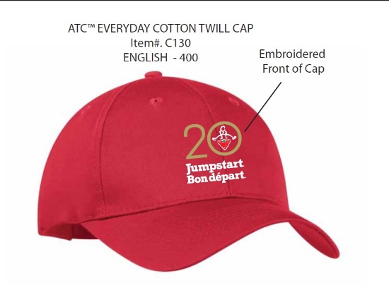 Picture of CTC Jumpstart 20 Red Adjustable Cap - EN