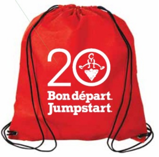 Picture of CTC Jumpstart 20 Red Drawstring Bag - FR