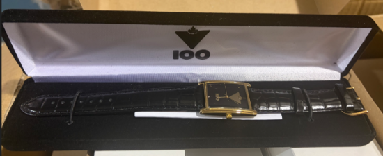 Picture of CT100 Square Watch - Black